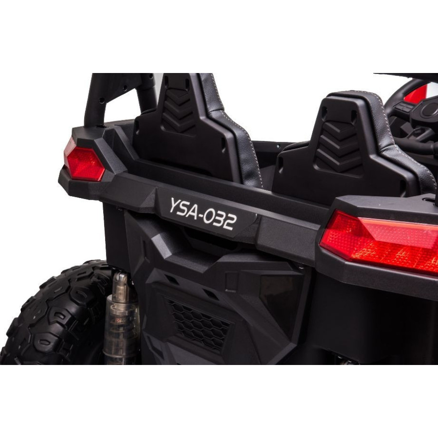24V BUGGY YSA 4X4 EVA SKÓRA 4SILNIKI WOLNY START Czerwony SAMOCHÓD ELEKTRYCZNY DLA DZIECI