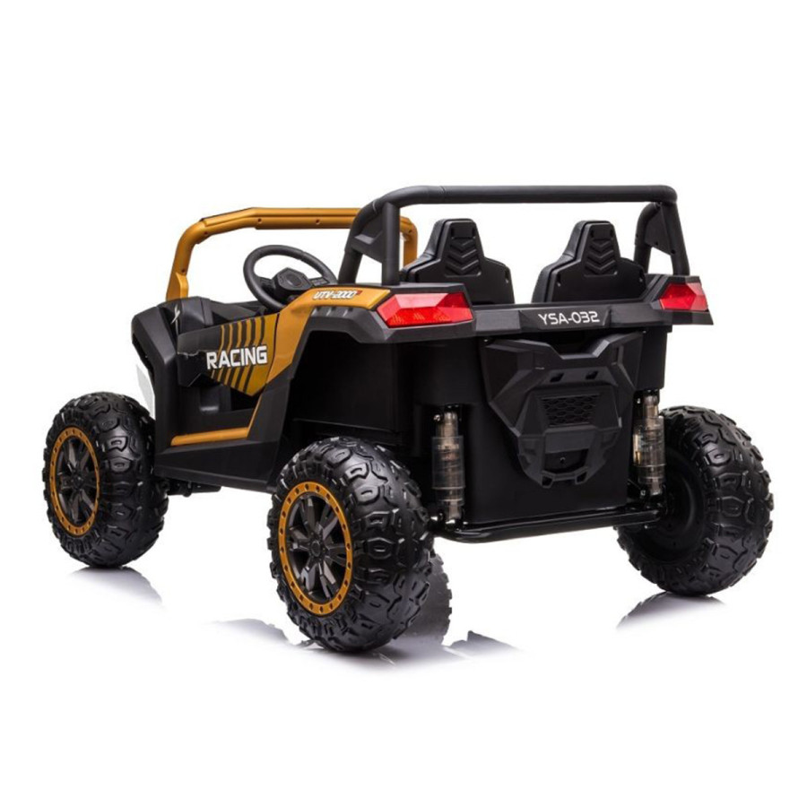 24V BUGGY YSA 032 RACING 4X4 4SILNIKI złoty SAMOCHÓD ELEKTRYCZNY DLA DZIECI