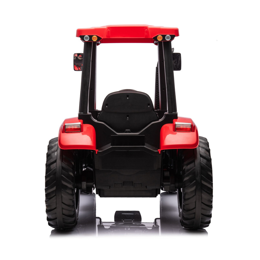 Traktor na akumulator 24V 2X200W OLBRZYMI Czerwony