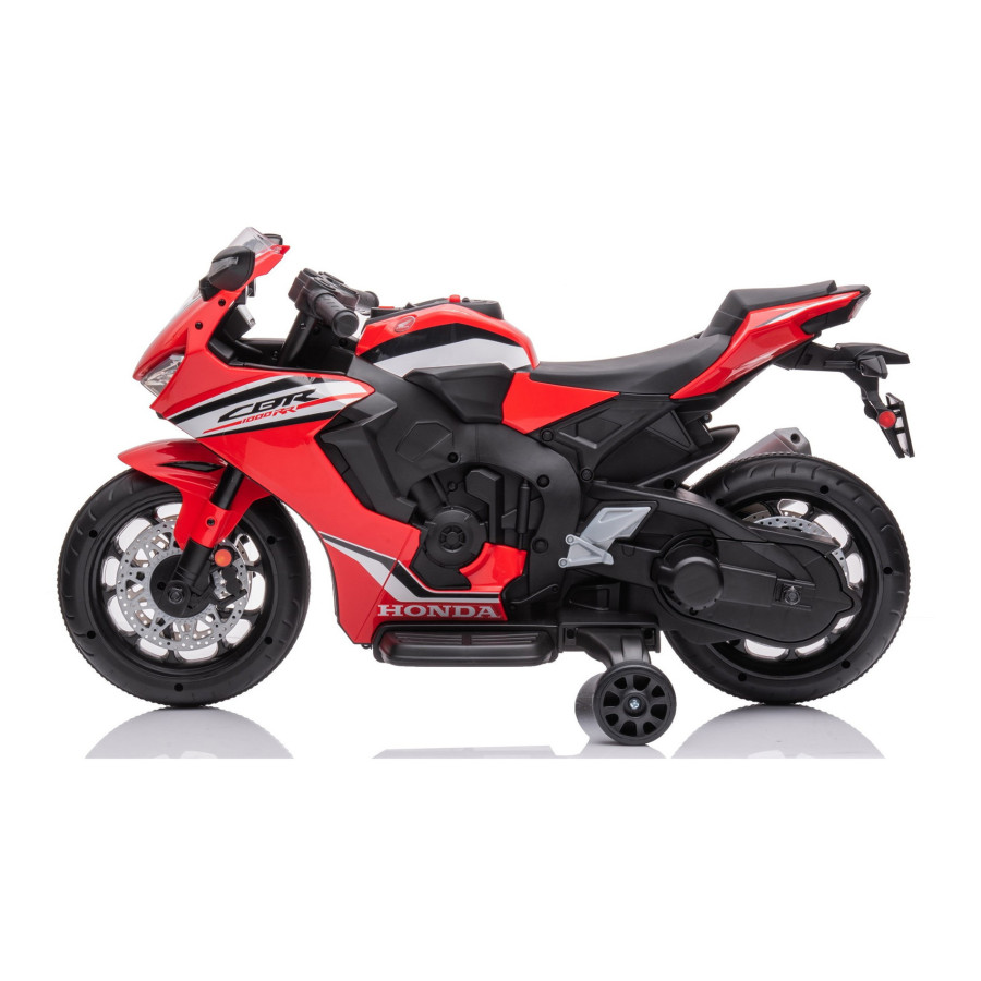 HONDA CBR MOTOR na akumulator ŚWIATŁA DŹWIĘKI motorek dla dzieci Czerwony