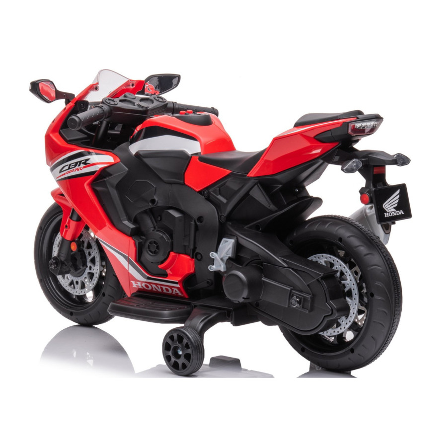 HONDA CBR MOTOR na akumulator ŚWIATŁA DŹWIĘKI motorek dla dzieci Czerwony