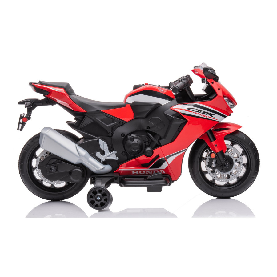 HONDA CBR MOTOR na akumulator ŚWIATŁA DŹWIĘKI motorek dla dzieci Czerwony