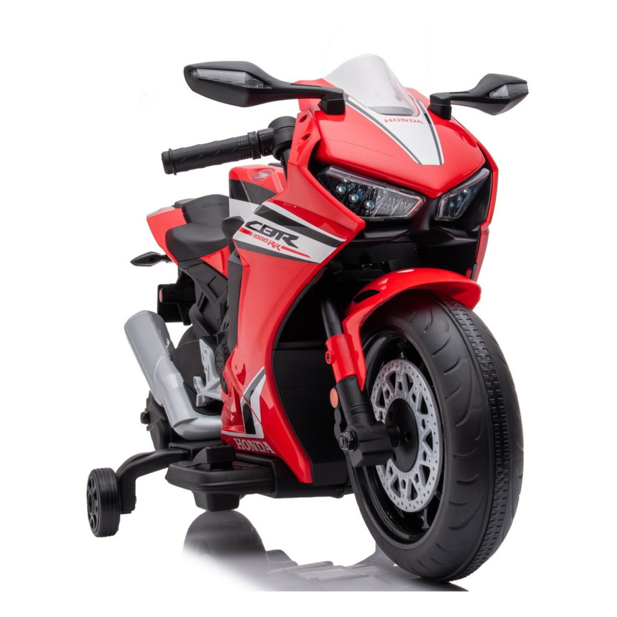 HONDA CBR MOTOR na akumulator ŚWIATŁA DŹWIĘKI motorek dla dzieci Czerwony
