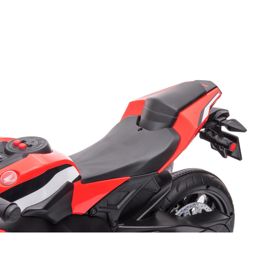 HONDA CBR MOTOR na akumulator ŚWIATŁA DŹWIĘKI motorek dla dzieci Czerwony