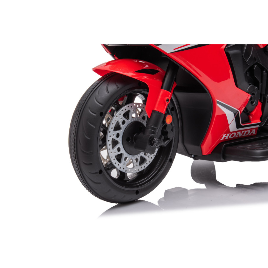 HONDA CBR MOTOR na akumulator ŚWIATŁA DŹWIĘKI motorek dla dzieci Czerwony