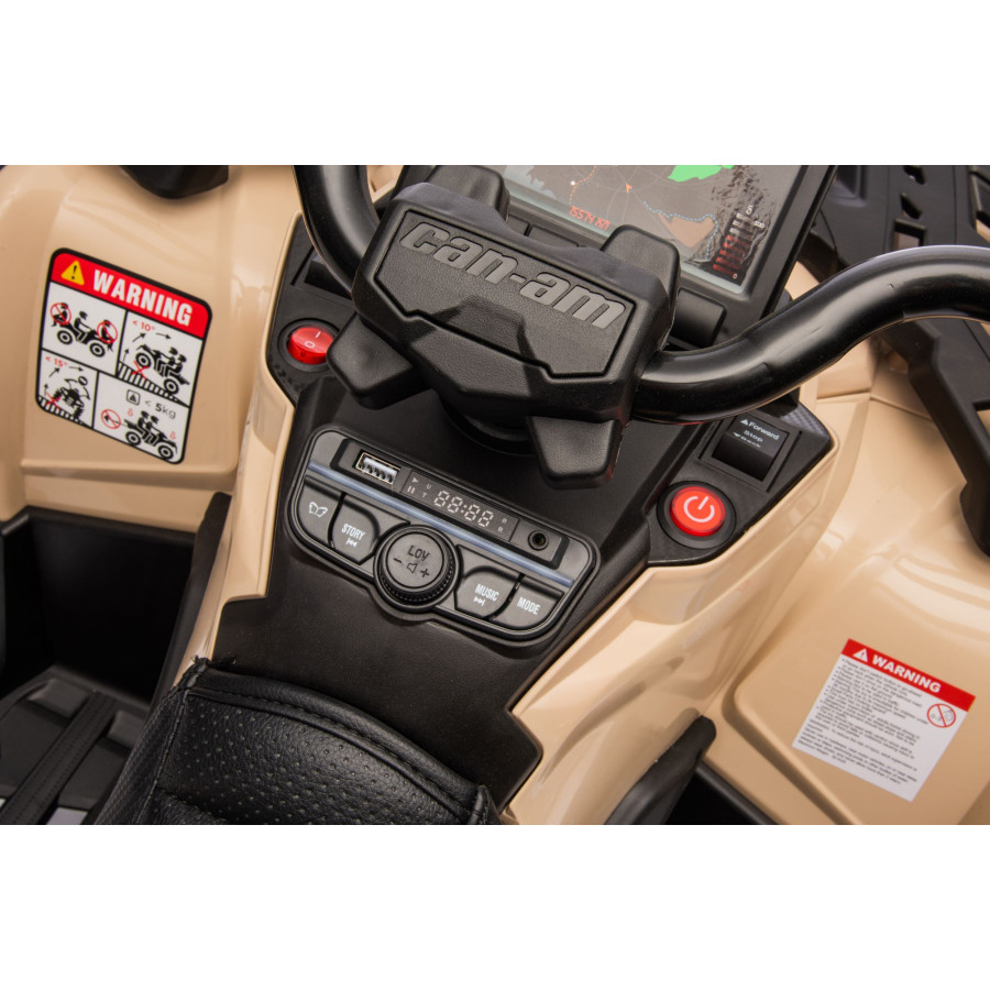 Quad na Akumulator CAN AM Outlander 4 x 200W 24V 9Ah Khaki