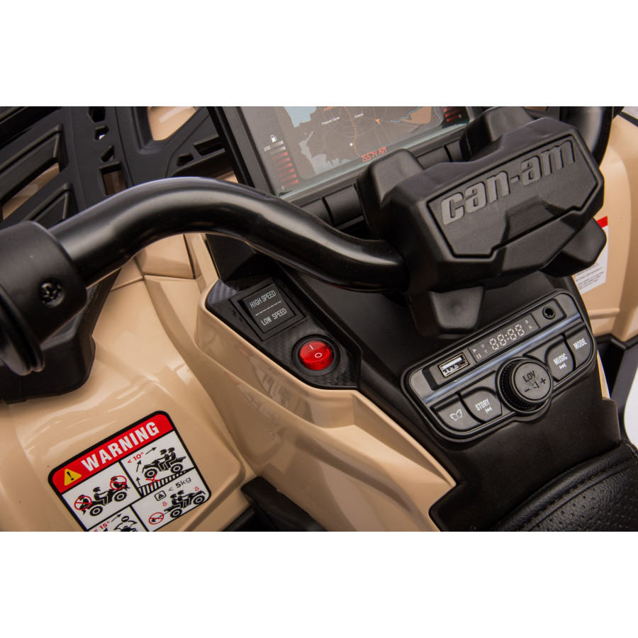 Quad na Akumulator CAN AM Outlander 4 x 200W 24V 9Ah Khaki