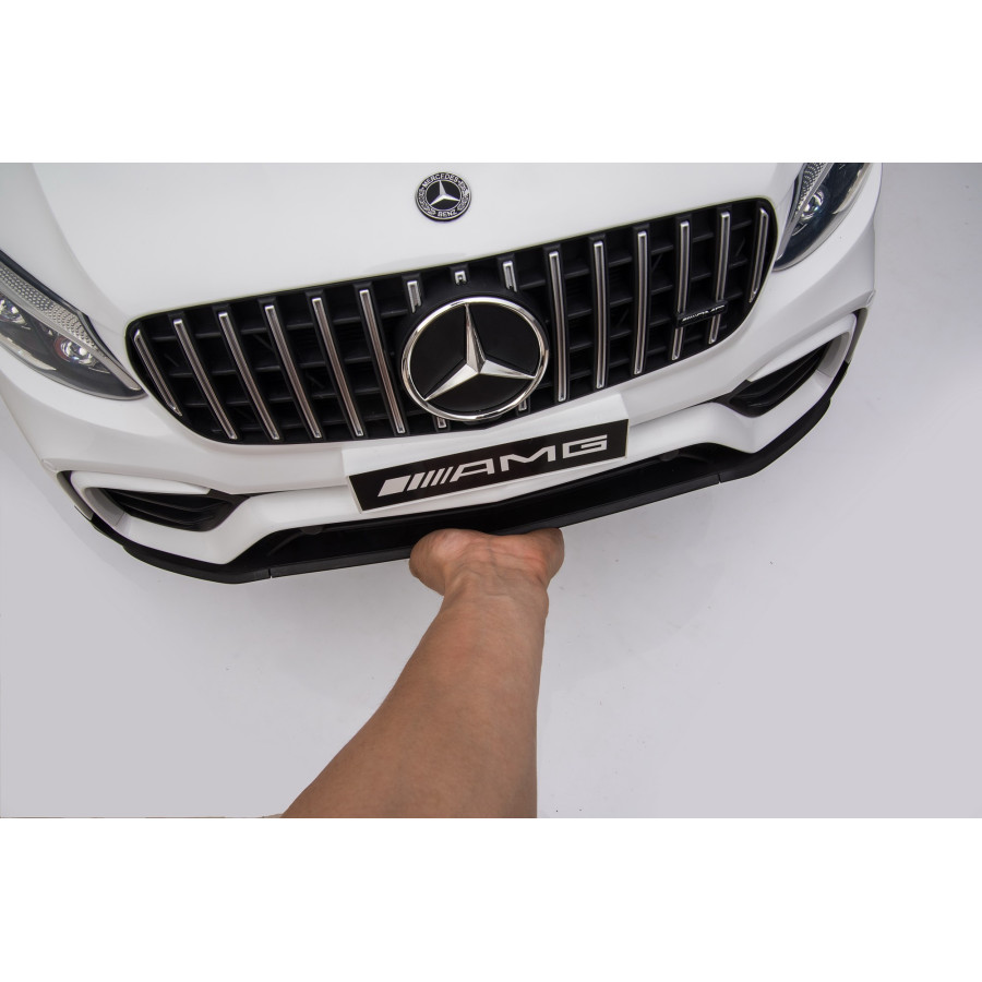MERCEDES GLC AMG EVA, 12V , 4 SILNIKI , SKÓRA, czerwony SAMOCHÓD ELEKTRYCZNY DLA DZIECI