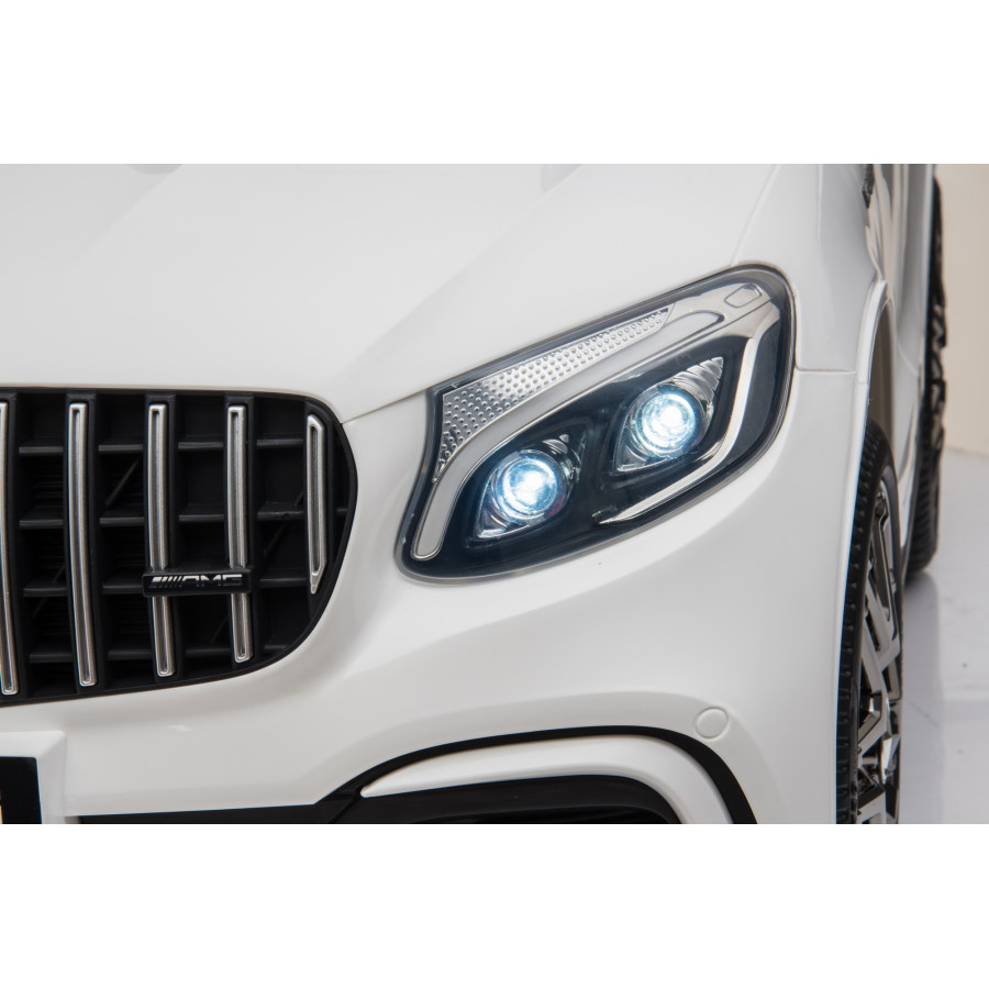 MERCEDES GLC AMG EVA, 12V , 4 SILNIKI , SKÓRA, czerwony SAMOCHÓD ELEKTRYCZNY DLA DZIECI